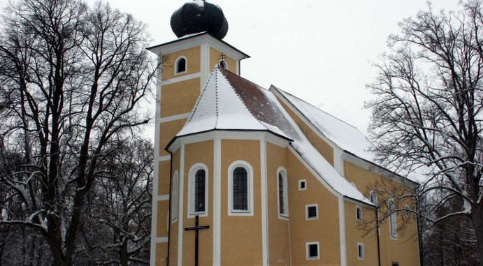 Eixlbergkirche im Winter