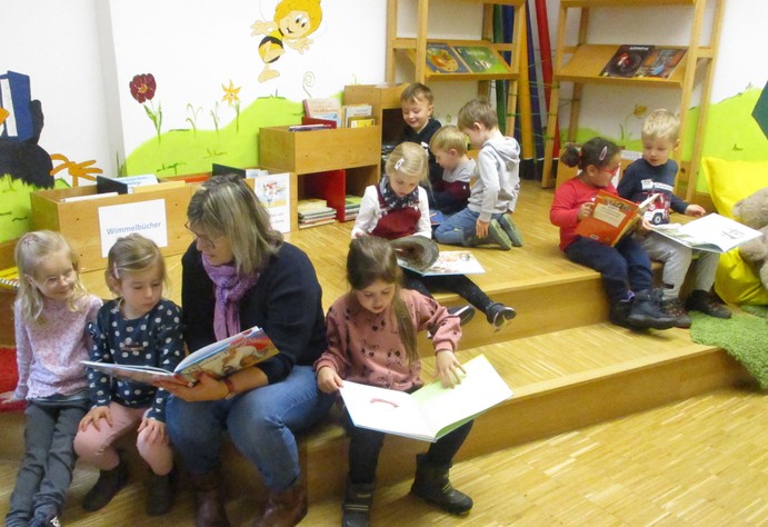 Büchereiführerschein für Kindergartenkinder